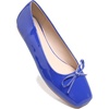 image:imageHee grand Womens Ballet Flats Bowknot Square Toe Dressy Flat Shoes for Casual Work Comfort Slip On FlatsPatent Leatherblue