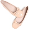 image:imageHee grand Womens Ballet Flats Bowknot Square Toe Dressy Flat Shoes for Casual Work Comfort Slip On FlatsPatent Leatherkhaki