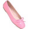 image:imageHee grand Womens Ballet Flats Bowknot Square Toe Dressy Flat Shoes for Casual Work Comfort Slip On FlatsPatent Leatherpeach Red