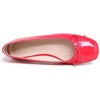 image:imageHee grand Womens Ballet Flats Bowknot Square Toe Dressy Flat Shoes for Casual Work Comfort Slip On FlatsPatent Leatherred