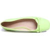 image:imageHee grand Womens Ballet Flats Bowknot Square Toe Dressy Flat Shoes for Casual Work Comfort Slip On FlatsPuapple Green