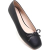 image:imageHee grand Womens Ballet Flats Bowknot Square Toe Dressy Flat Shoes for Casual Work Comfort Slip On FlatsPublack