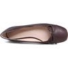 image:imageHee grand Womens Ballet Flats Bowknot Square Toe Dressy Flat Shoes for Casual Work Comfort Slip On FlatsPubrown