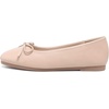 image:imageHee grand Womens Ballet Flats Bowknot Square Toe Dressy Flat Shoes for Casual Work Comfort Slip On FlatsPukhaki