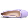 image:imageHee grand Womens Ballet Flats Bowknot Square Toe Dressy Flat Shoes for Casual Work Comfort Slip On FlatsPuviolet