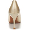 image:imageHee grand Womens Classic Pointed Toe Heel Pumps Fashion Candy Colors Patent Leather Heels Comfortable Mid Heel Work Shoes Stiletto Wedding Dress Shoes210gold