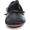 image:imageHee grand Womens Cute Round Toe Ballerina Flats Bowknot Mary Jane Shoes Comfort Dancing Shoes Elegant Satin Dress Shoes521black