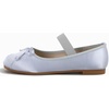 image:imageHee grand Womens Cute Round Toe Ballerina Flats Bowknot Mary Jane Shoes Comfort Dancing Shoes Elegant Satin Dress Shoes521blue