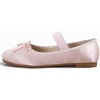 image:imageHee grand Womens Cute Round Toe Ballerina Flats Bowknot Mary Jane Shoes Comfort Dancing Shoes Elegant Satin Dress Shoes521pink