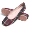 image:imageHee grand Womens Flats Square Toe Ballet Shoes Casual Flats Satin Dress Shoes Comfort SlipOn LoafersClothred