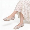 image:imageHee grand Womens Flats Square Toe Ballet Shoes Casual Flats Satin Dress Shoes Comfort SlipOn LoafersTweedpink