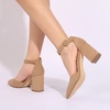 image:imageHee grand Womens Heels Closed Toe Ankle Strap Chunky Block High Heel Sandals Dress Evening Party Platform Pump Shoes055apricot