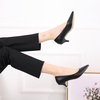 image:imageHee grand Womens Kitten Heels Pumps Classic Low Heel Slip On Closed Pointed Toe Pumps Office Work Dress Pump Shoes033black2 Inch