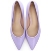 image:imageHee grand Womens Kitten Heels Pumps Classic Low Heel Slip On Closed Pointed Toe Pumps Office Work Dress Pump Shoes033light Purple2 Inch