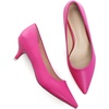 image:imageHee grand Womens Kitten Heels Pumps Classic Low Heel Slip On Closed Pointed Toe Pumps Office Work Dress Pump Shoes033rose2 Inch