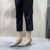 image:imageHee grand Womens Kitten Heels Pumps Classic Low Heel Slip On Closed Pointed Toe Pumps Office Work Dress Pump Shoes084grey2 Inch