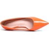 image:imageHee grand Womens Kitten Heels Pumps Classic Low Heel Slip On Closed Pointed Toe Pumps Office Work Dress Pump Shoes084orange2 Inch