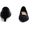 image:imageHee grand Womens Kitten Heels Pumps Classic Low Heel Slip On Closed Pointed Toe Pumps Office Work Dress Pump Shoes129black14 Inch
