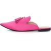 image:imageHee grand Womens Mules Bowknot Suede Comfortable Slip On Flats Closed Pointed Toe Backless Loafers Mules for Women005rose
