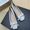 image:imageHee grand Womens Patent Leather Bow Ballet Flats Square Toe Slip On Flat Shoes Comfortable Dress Shoes for Work OfficeSpace Gray