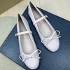 image:imageHee grand Womens Patent Leather Mary Jane Flats Round Toe Ballet Flats with Bow Knot Adjustable Buckle Ankle Strap Comfortable Dress Shoes for WorkLight Pink