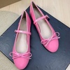 image:imageHee grand Womens Patent Leather Mary Jane Flats Round Toe Ballet Flats with Bow Knot Adjustable Buckle Ankle Strap Comfortable Dress Shoes for WorkRose