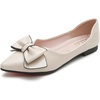 image:imageHee grand Womens Pointed Toe BowKnot Ballet Flats Casual Daily Flat Shoes Comfort Work Shoes Dress Shoes Slip on Loafers3apricot