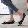 image:imageHee grand Womens Pointed Toe BowKnot Ballet Flats Casual Daily Flat Shoes Comfort Work Shoes Dress Shoes Slip on Loafers3black
