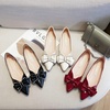 image:imageHee grand Womens Pointed Toe BowKnot Ballet Flats Casual Daily Flat Shoes Comfort Work Shoes Dress Shoes Slip on Loafers3wine