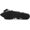 image:imageHee grand Womens Pointed Toe Flat Shoes Elegant Bow Knot Ballet Flats for Ladies Comfortable SlipOn LoafersCamouflage Black