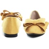 image:imageHee grand Womens Pointed Toe Flat Shoes Elegant Bow Knot Ballet Flats for Ladies Comfortable SlipOn LoafersYellow