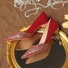 image:imageHee grand Womens Pointed Toe High Heels Glittering Sequins Dress Shoes for Wedding Party Stieletto PumpsGlitterred