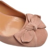 image:imageHee grand Womens Pumps Suede Square Toe Chunky Block Mid Heels Comfortable Work Heel Shoes Bow Dress Shoes187pink