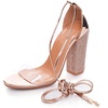 image:imageHee grand Womens Rhinestone Heels Gladiator Ankle Strappy High Heel Sandals Open Toe Chunky Dress Shoes for PartyGold