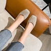 image:imageHee grand Womens Rhinestone Pearl Bow Square Toe Block Heel Pumps Slip On Chunky Low Heel Dress Shoes Comfortable Wedding Bridal Party Office Work Shoes for Ladies157apricot