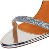 image:imageHee grand Womens Rhinestone Stiletto Heel Sandals Open Toe Ankle Strap Heels for Wedding Prom Party165silver