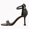 image:imageHee grand Womens Rhinestone Stiletto Heel Sandals Open Toe Ankle Strap Heels for Wedding Prom Party168black
