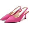 image:imageHee grand Womens Slingback Pointed Toe Stiletto Mid Heels Pumps Comfort Office Lady Sandals Suede Dress Shoes Kitten Heels for WomenRose