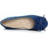image:imageHee grand Womens Slip On Ballet Flats Cute Flowers Soft Flock Round Toe Flat Shoes1blue