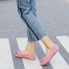 image:imageHee grand Womens Slip On Ballet Flats Cute Flowers Soft Flock Round Toe Flat Shoes1pink