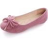 image:imageHee grand Womens Slip On Ballet Flats Cute Flowers Soft Flock Round Toe Flat Shoes1pink