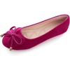 image:imageHee grand Womens Slip On Ballet Flats Cute Flowers Soft Flock Round Toe Flat Shoes1rose
