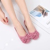 image:imageHee grand Womens Slip On Ballet Flats Cute Flowers Soft Flock Round Toe Flat Shoes2pink