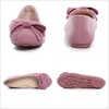 image:imageHee grand Womens Slip On Ballet Flats Cute Flowers Soft Flock Round Toe Flat Shoes2pink