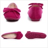 image:imageHee grand Womens Slip On Ballet Flats Cute Flowers Soft Flock Round Toe Flat Shoes2rose