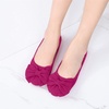 image:imageHee grand Womens Slip On Ballet Flats Cute Flowers Soft Flock Round Toe Flat Shoes2rose