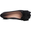 image:imageHee grand Womens Slip On Ballet Flats Cute Flowers Soft Flock Round Toe Flat Shoes493black