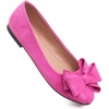 image:imageHee grand Womens Slip On Ballet Flats Cute Flowers Soft Flock Round Toe Flat Shoes493rose Red
