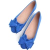 image:imageHee grand Womens Slip On Ballet Flats Cute Flowers Soft Flock Round Toe Flat Shoes493sapphire