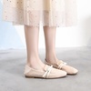 image:imageHee grand Womens Square Toe Flats Faux Suede Casual Womens Flats Comfort SlipOn Loafers Work OfficeAapricot